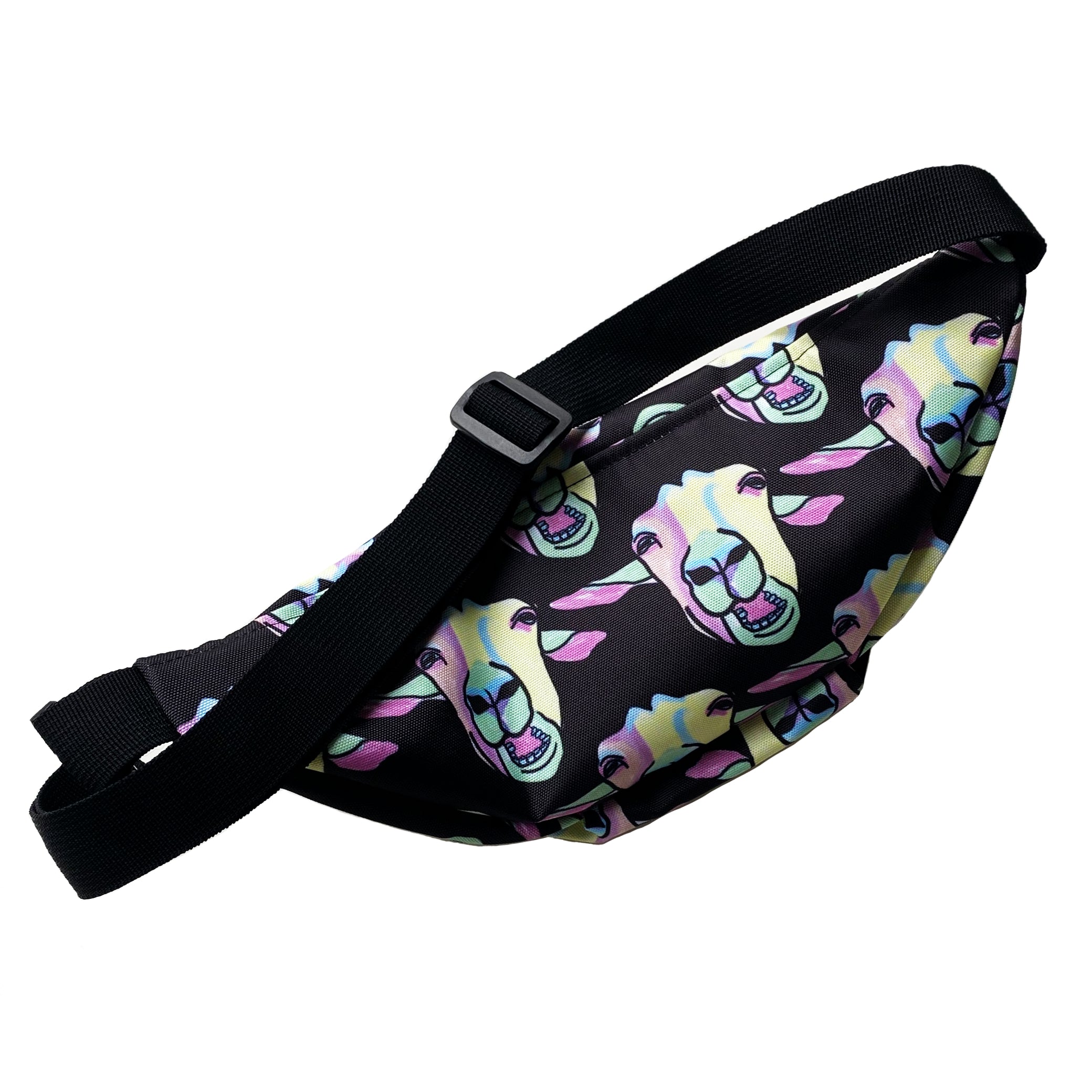 Fanny pack met tekening van geiten door Anne Neuteboom cabaretier in Anne Neut Boetiek