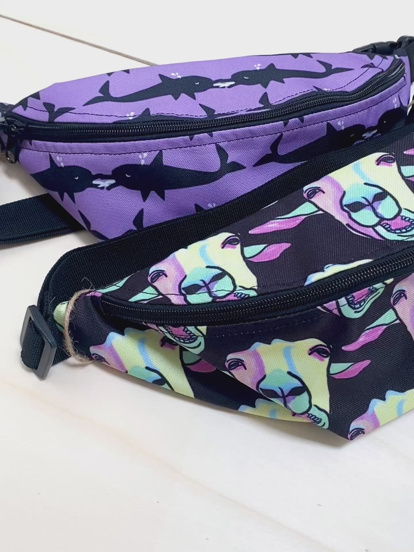 Fanny Pack Kauwende Geiten artwork Anne Neuteboom cabaretier Anne Neut Boetiek