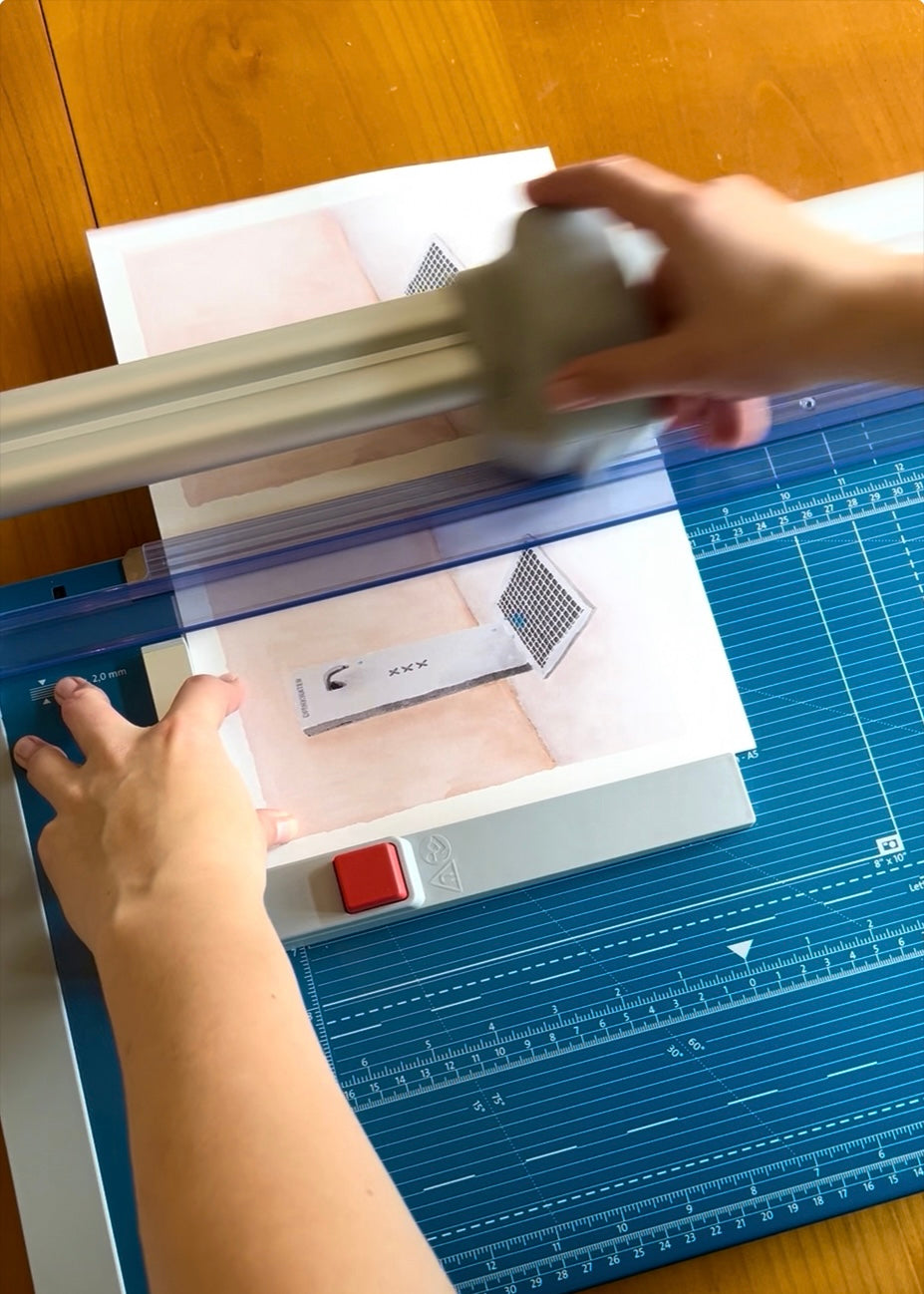 Tekening van drinkwater fontein in Amsterdam door Anne Neuteboom cabaretier Anne Neut Boetiek