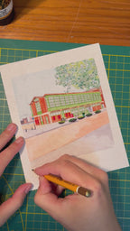 ‘Kantine Walhalla Rotterdam’ 14x17,5cm (fine art print)