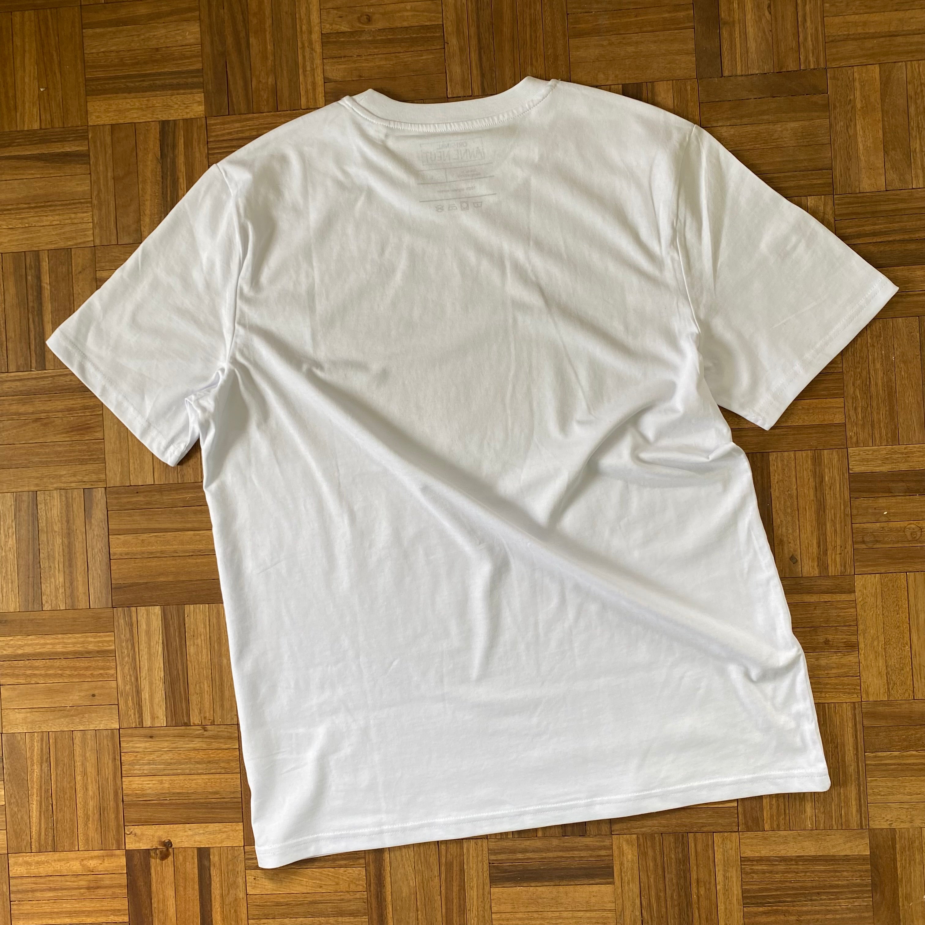 Shirt met tekening van tongende luiaards door Anne Neuteboom cabaretier in Anne Neut Boetiek